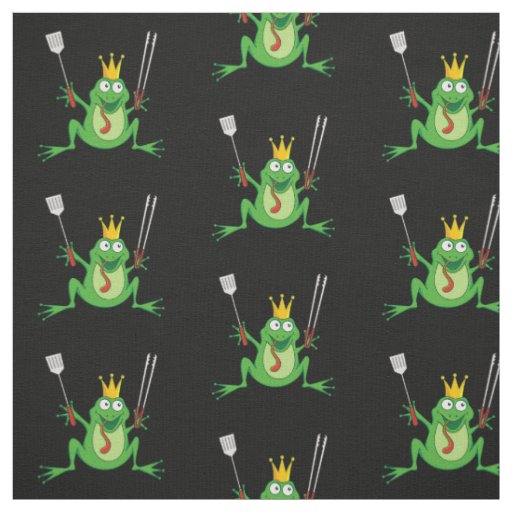 BBQ Prince Pattern Fabric
