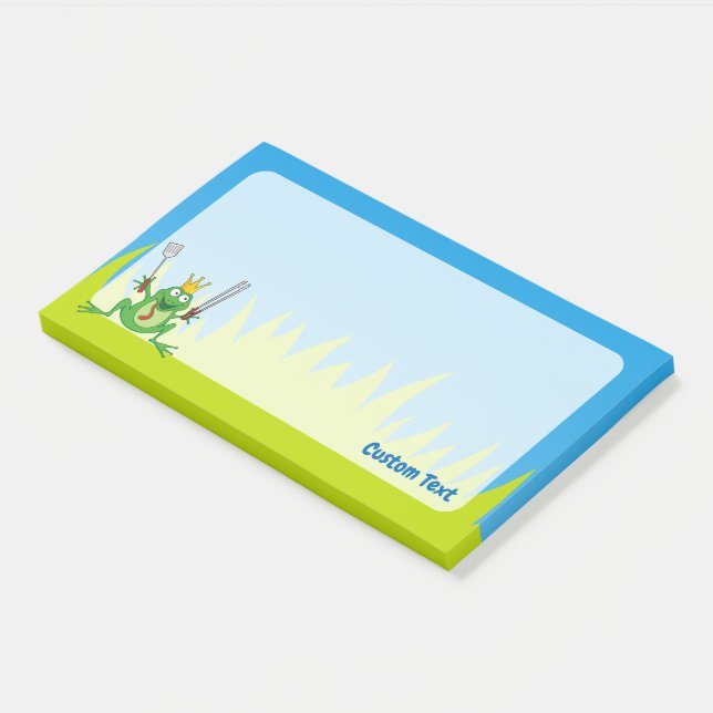 BBQ Prince Post-it Notes (Angled)