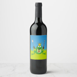 BBQ prince Wine Label