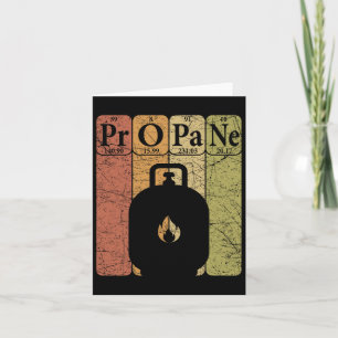 Bbq Propane Periodic Table Elements Grill Bbq Love Card