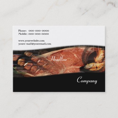 BBQ Recipes Business Card