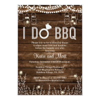 BBQ Rehearsal Dinner Invitation