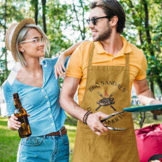 BBQ Sandals Dad's Summer Fun! | Men's Apron