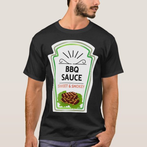 BBQ Sauce Halloween Costume T_Shirt