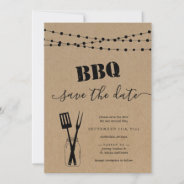 Bbq Save The Date Card at Zazzle