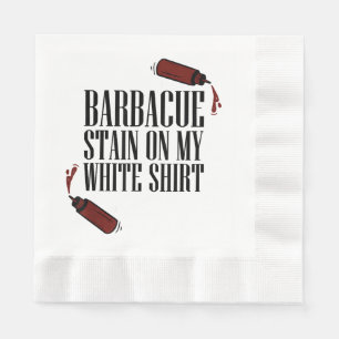 BBQ Stain on my White Napkins