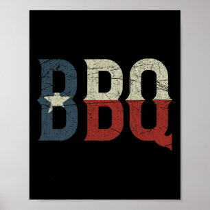 Bbq Texas Poster