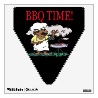 BBQ Time 1 Wall Sticker