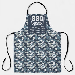 BBQ Timer All Over Print Apron