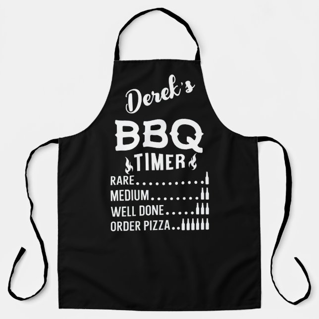 BBQ Timer Apron (Front)