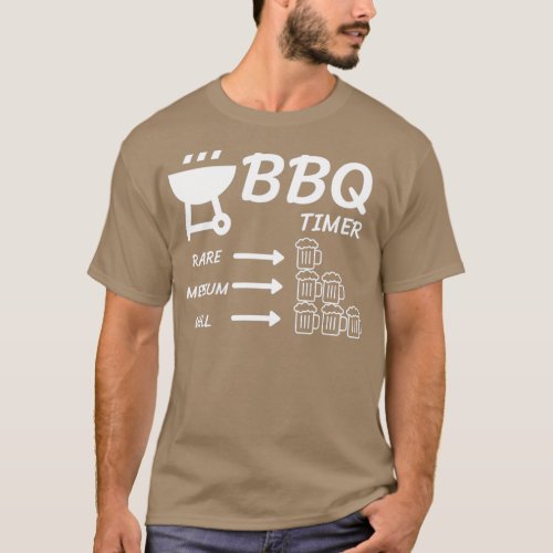 BBQ Timer Beer T_Shirt