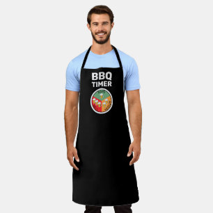 BBQ Timer Rare Medium Well Apron
