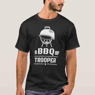 BBQ Trooper Funny Grill Master BBQ Design T-Shirt