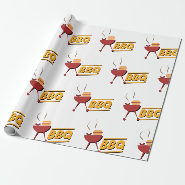 BBQ WRAPPING PAPER (Unrolled)