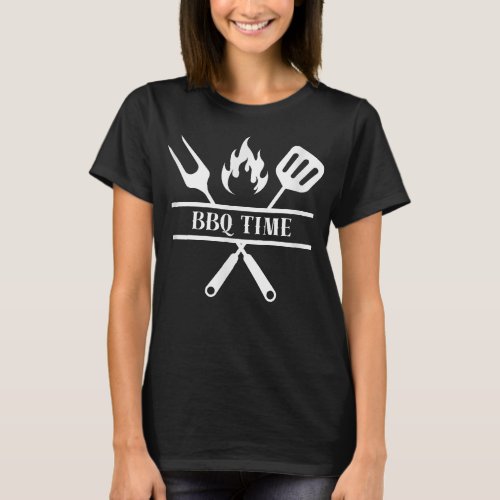 BBQime  Outdoor Grilling Cooking Barbecue camping T_Shirt