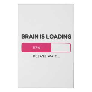 BBrain is loading, please wait Faux Canvas Print