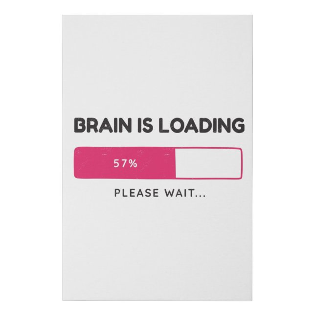 BBrain is loading, please wait Faux Canvas Print (Front)