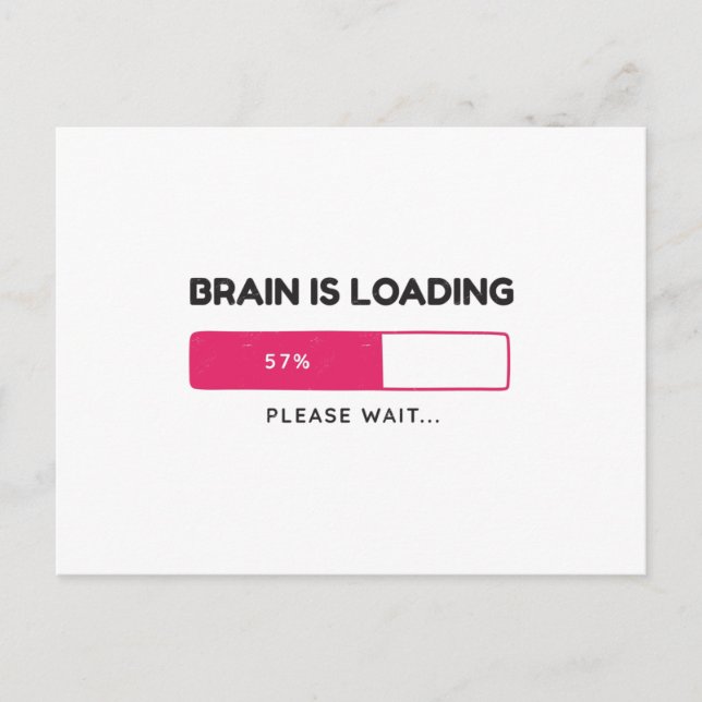 BBrain is loading, please wait Postcard (Front)