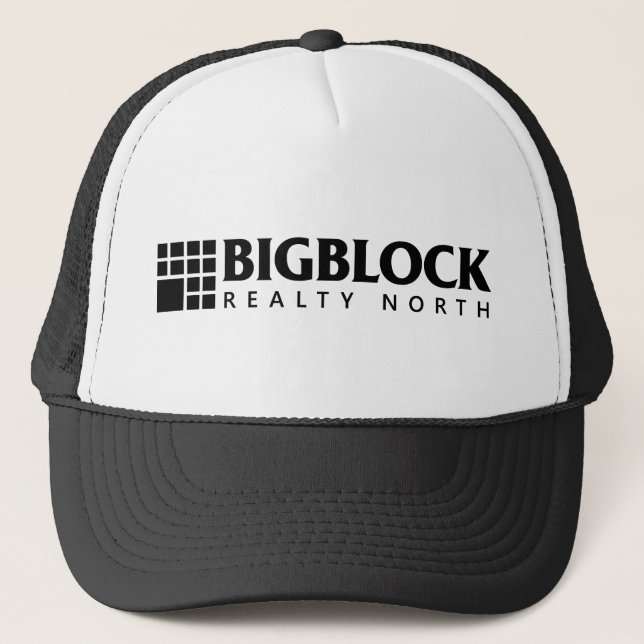 BBRN Black Logo Merch Trucker Hat (Front)