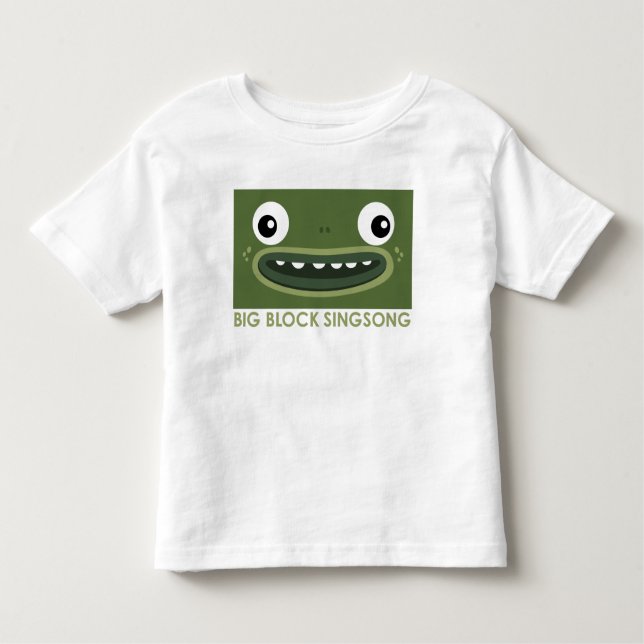 BBSS Frog Toddler T-Shirt (Front)