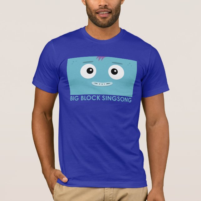 BBSS Fun Band Blue Men's T-Shirt (Front)