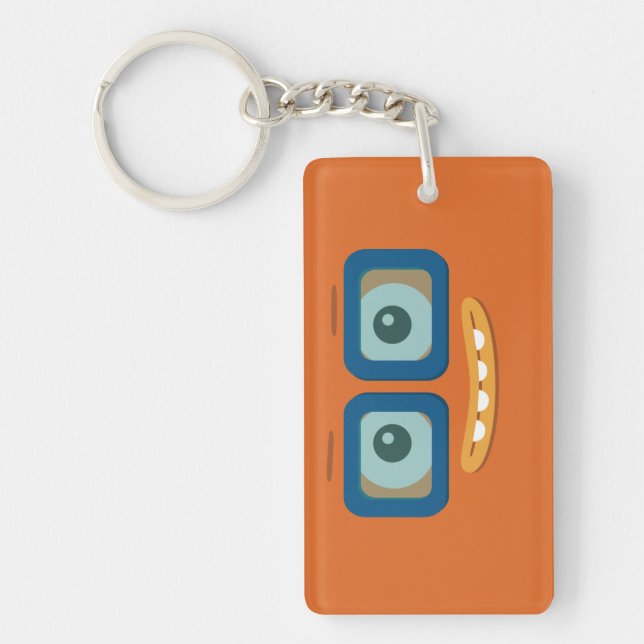 BBSS Fun Band Orange Keychain (Front)