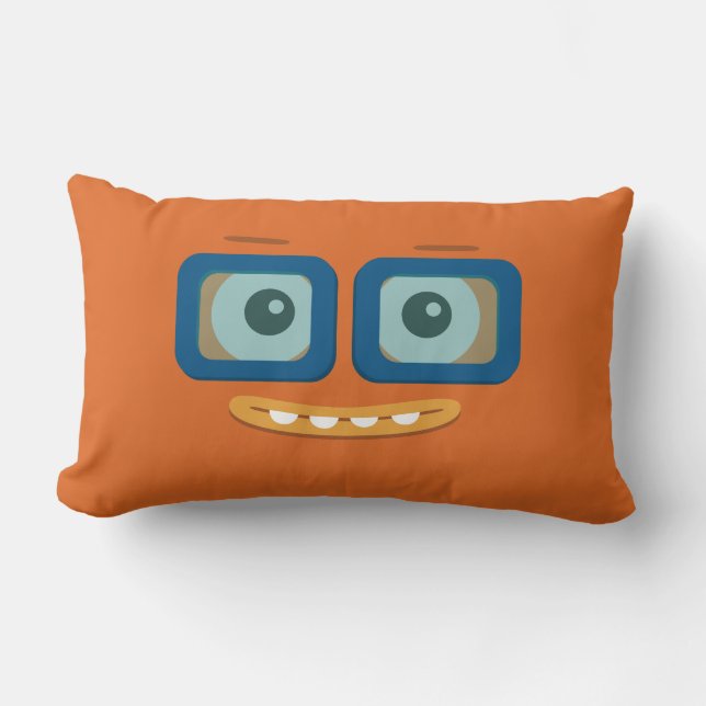 BBSS Fun Band Orange Pillow (21"x13") (Front)
