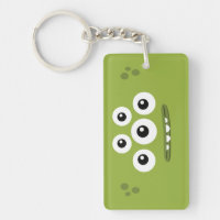 BBSS La Tee Dah Green Keychain