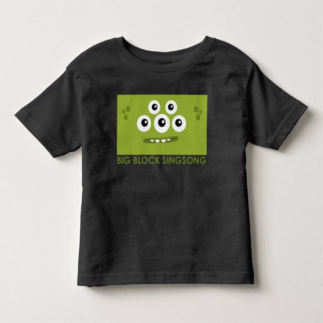 BBSS La Tee Dah Green Toddler T-Shirt (Front)
