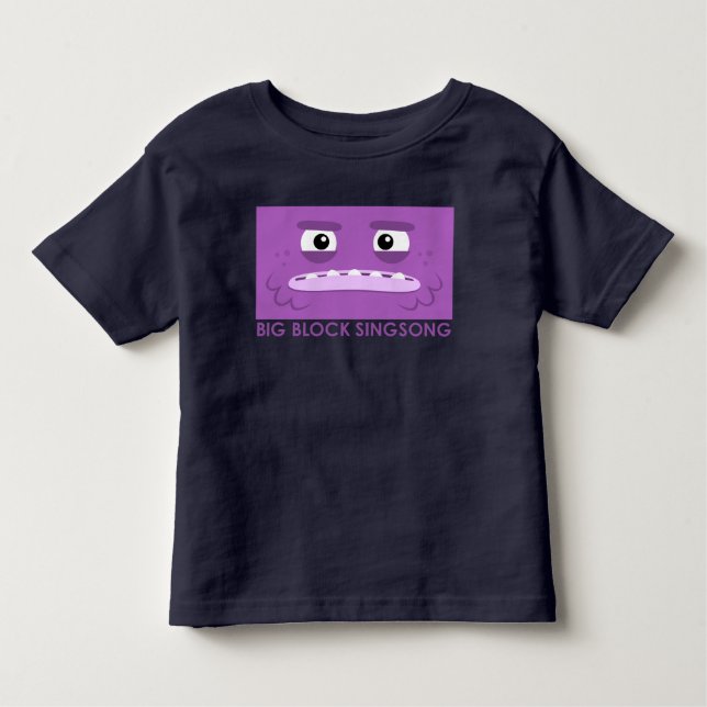 BBSS La Tee Dah Purple Toddler T-Shirt (Front)