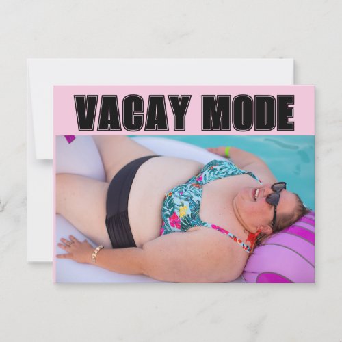 BBW BEACH BIG BATHING BEAUTY VACAY MODE Postcards