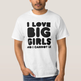 bbw i love big girls T-Shirt