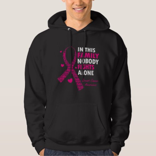 BC Breast Cancer Awareness for Family Breast Cance Hoodie