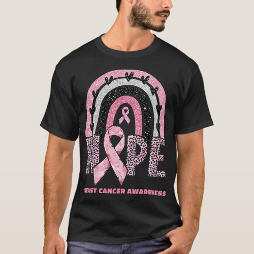 BC Breast Cancer Rainbow In October We Wear Pink H T_Shirt