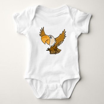 Bc- Funny Eagle Baby Outfit Baby Bodysuit by patcallum at Zazzle
