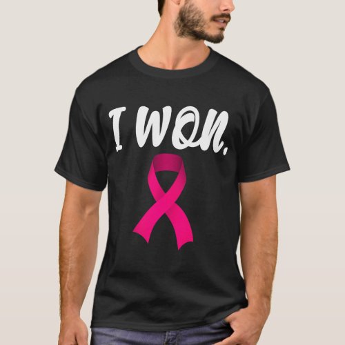 BC I Won Survivors In October Wear Pink Breast Can T_Shirt