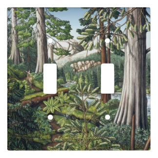 BC Landscape Art Light Switch Cover Old Growth 