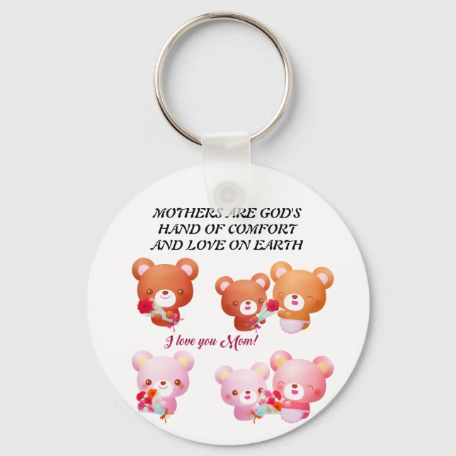 BC-Mother's Are God's Keychain (Front)
