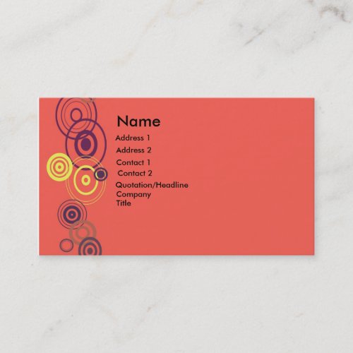 bc, Name, Address 1, Address 2, Contact 1, Cont... Business Cards