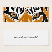 BC- Tiger Eyes Bookmark (Front & Back)