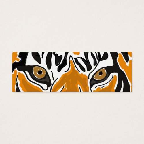BC- Tiger Eyes Bookmark Business Cards