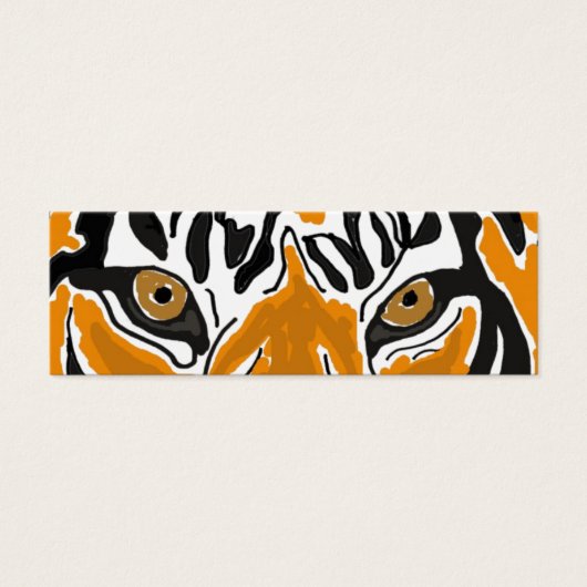 BC- Tiger Eyes Bookmark (Front)