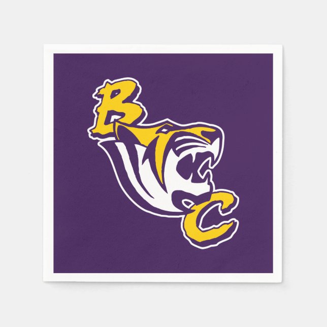 BC Tiger Napkins (Front)