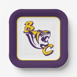 BC Tiger Paper Plates