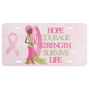 *BCA Aluminum license plate