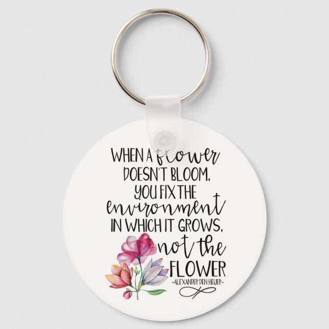 BCBA gift, behavior analyst, aba gift, RBT, ABA Keychain (Front)