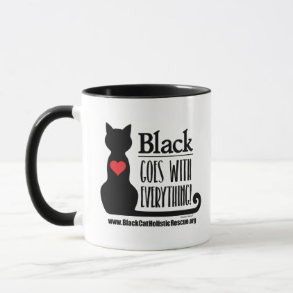 BCHR Black Goes With Everything! 11oz Combo Mug