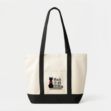 BCHR Black Goes With Everything! Impulse Tote