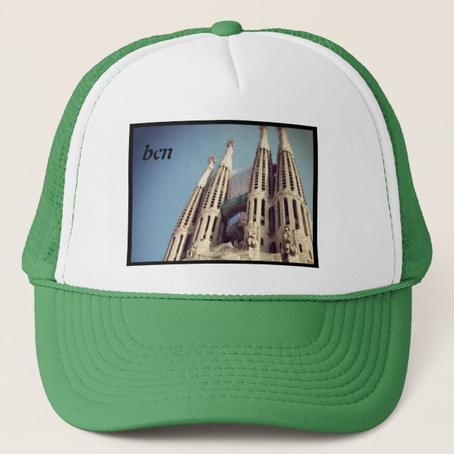 bcn gaudi trucker hat (Front)