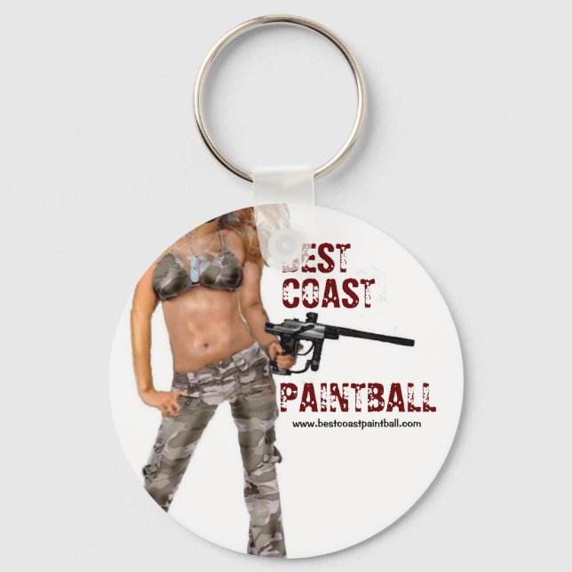 BCP Logo Girl Lana Keychain (Front)